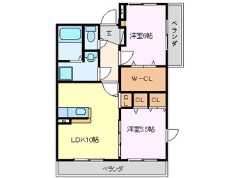 間取図 ルミエール栄