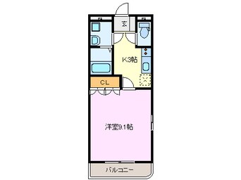 間取図 ウオッカ