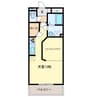 グランシャリオ(末広) 1Rの間取り