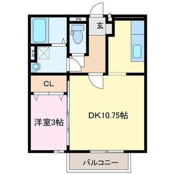 間取図 フォルトゥーナ