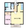 フォルトゥーナ 1DKの間取り