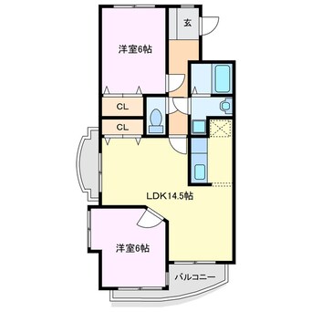 間取図 グランディール