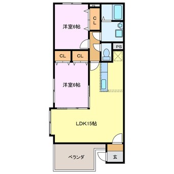 間取図 グランディール