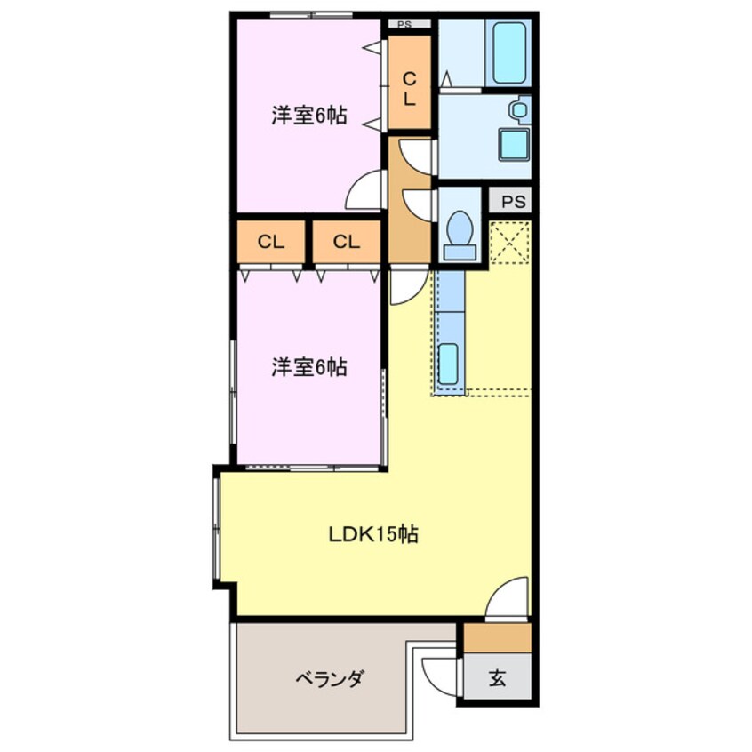 間取図 グランディール