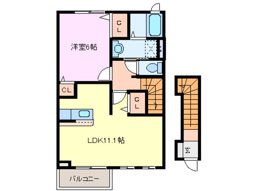 間取図 エーン　モーレン