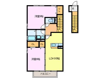 間取図 アズール