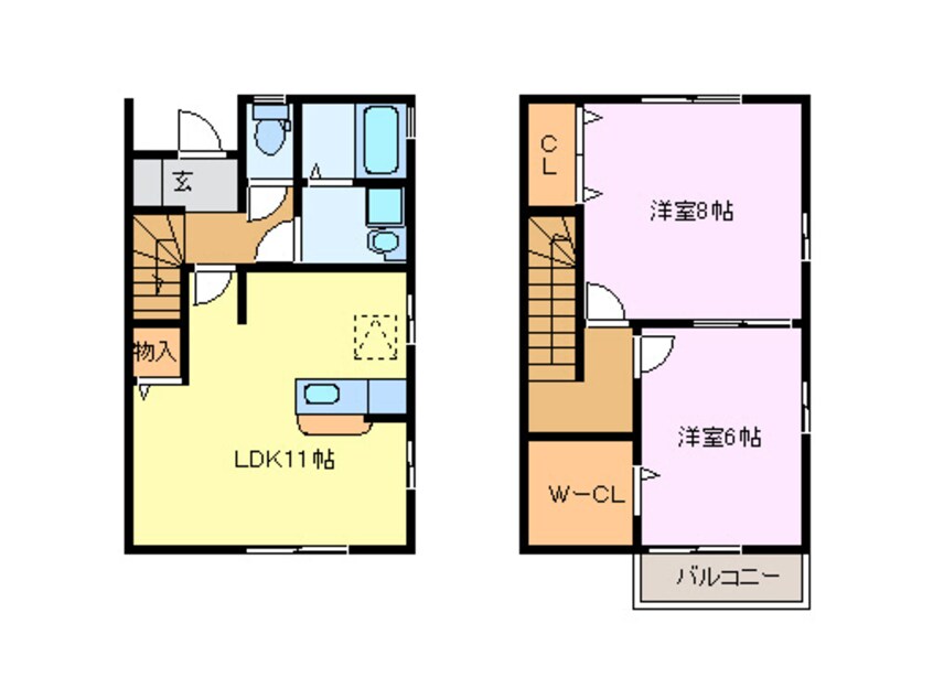 間取図 サルビア