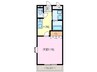 Ｅｌｅｇａｎｔ　ｈｏｕｓｅ　桜 1Kの間取り