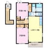 ONE-PIECE 2LDKの間取り