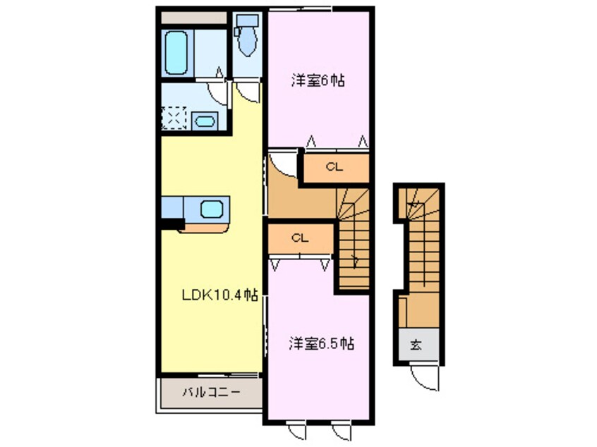 間取図 エスペランサ(長太)