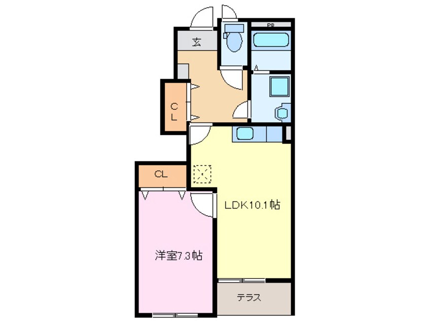 間取図 ソラーナ