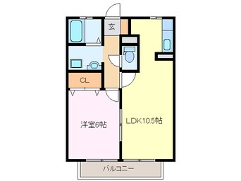 間取図 メゾンピリカ