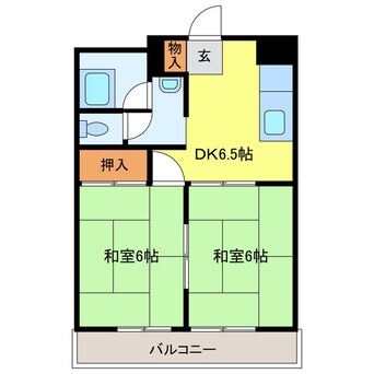 間取図 寿楽園マンション