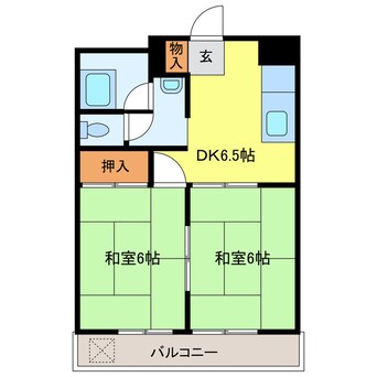 間取図 寿楽園マンション