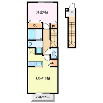 間取図 ハイツ・ミール