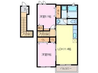 間取図 シュシュ