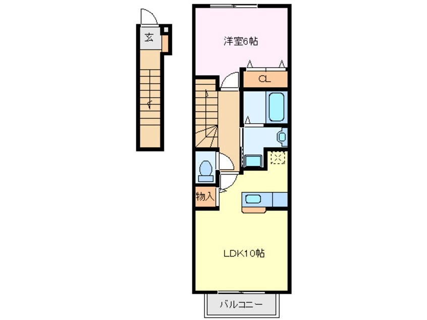 間取図 アプレンデールⅡ