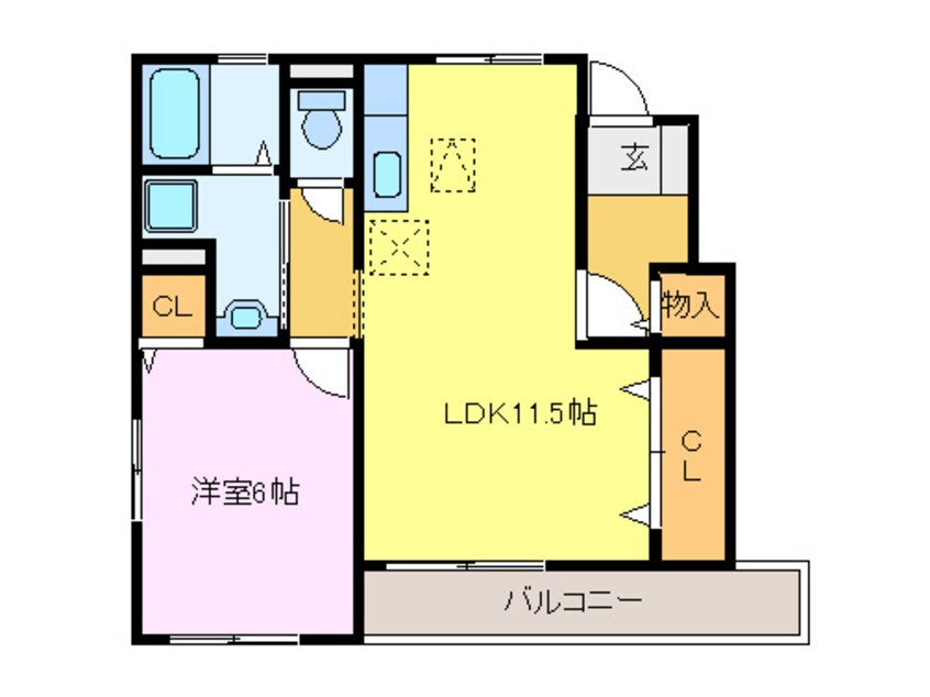 間取図 ウィング