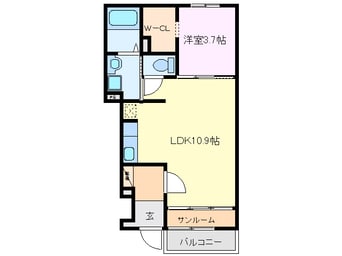 間取図 ステラ　ルーチェ