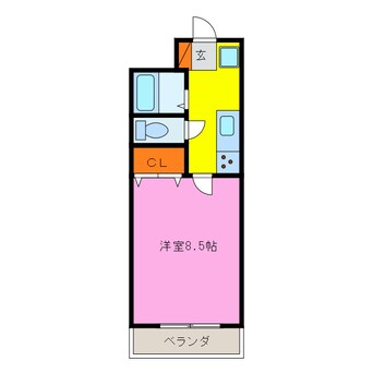 間取図 ダイムマンション鈴鹿