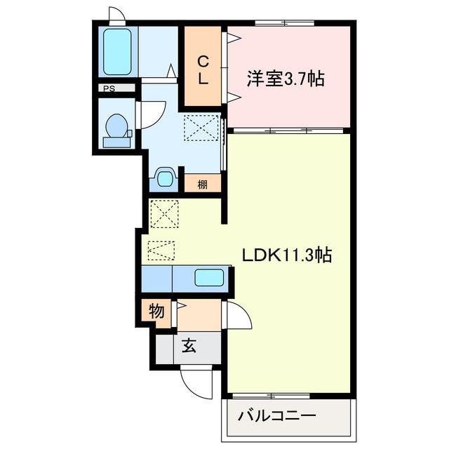 間取り図 プレジール