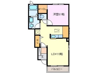 間取図 メゾンサカエⅡ