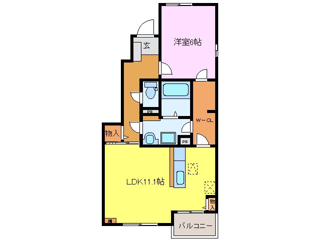 間取り図 ローズアロー