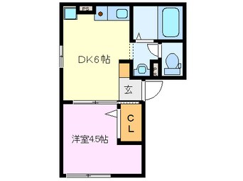 間取図 ヤマハハイツ江島本町Ⅱ