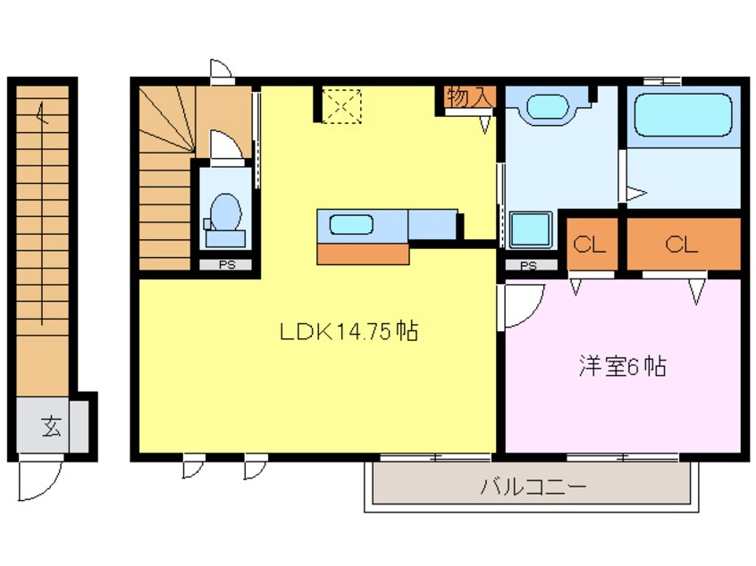 間取図 ダバンティ