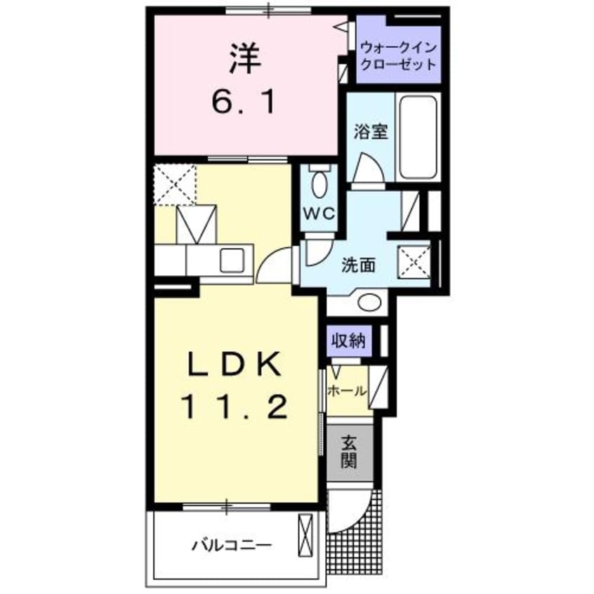 間取図 サイネリアⅠ