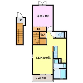 間取図 フルーリール