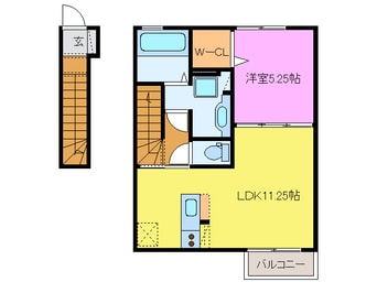 間取図 フィオレット