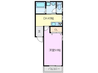 間取図 コーポ佐藤