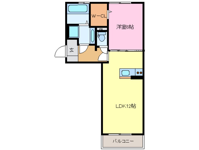 間取図 ガーネット