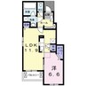 スカイジュエリー　Ｓｕｎ 1LDKの間取り