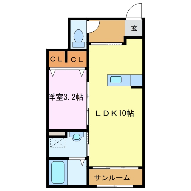 間取り図 プレ・ルトラン