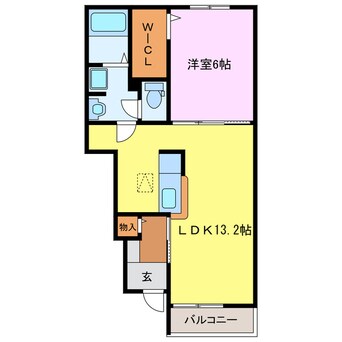 間取図 ラ・パルム・ドール