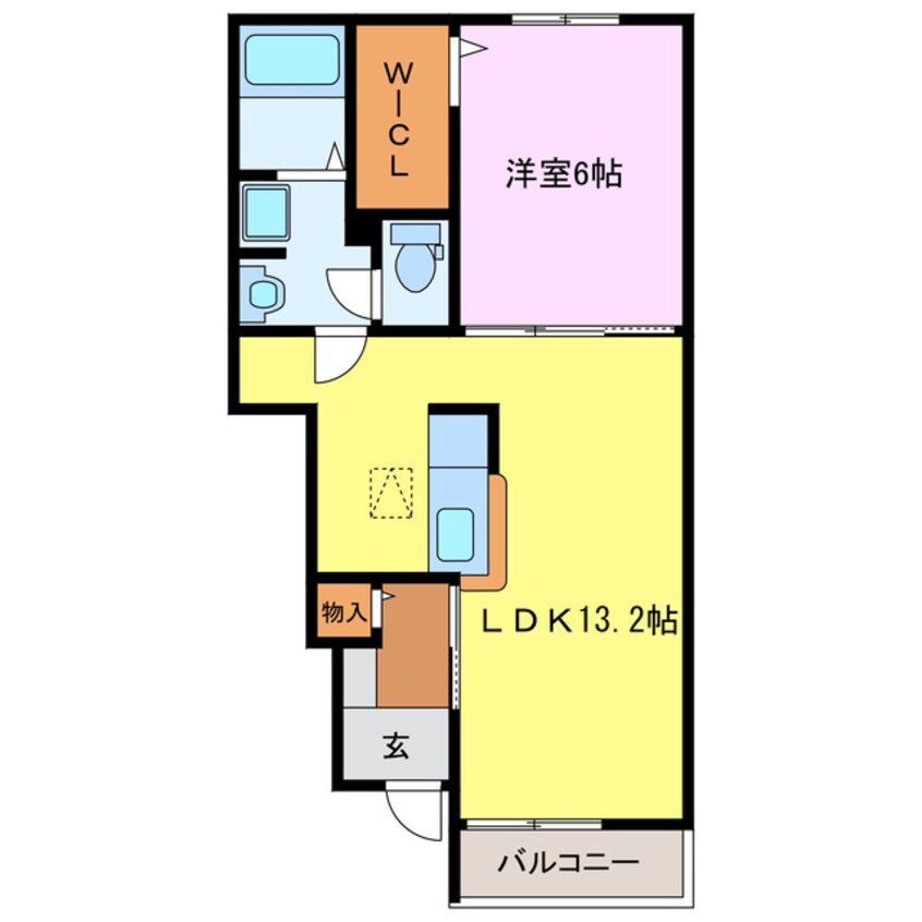 間取図 ラ・パルム・ドール