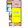 ラフレールＡ 1LDKの間取り