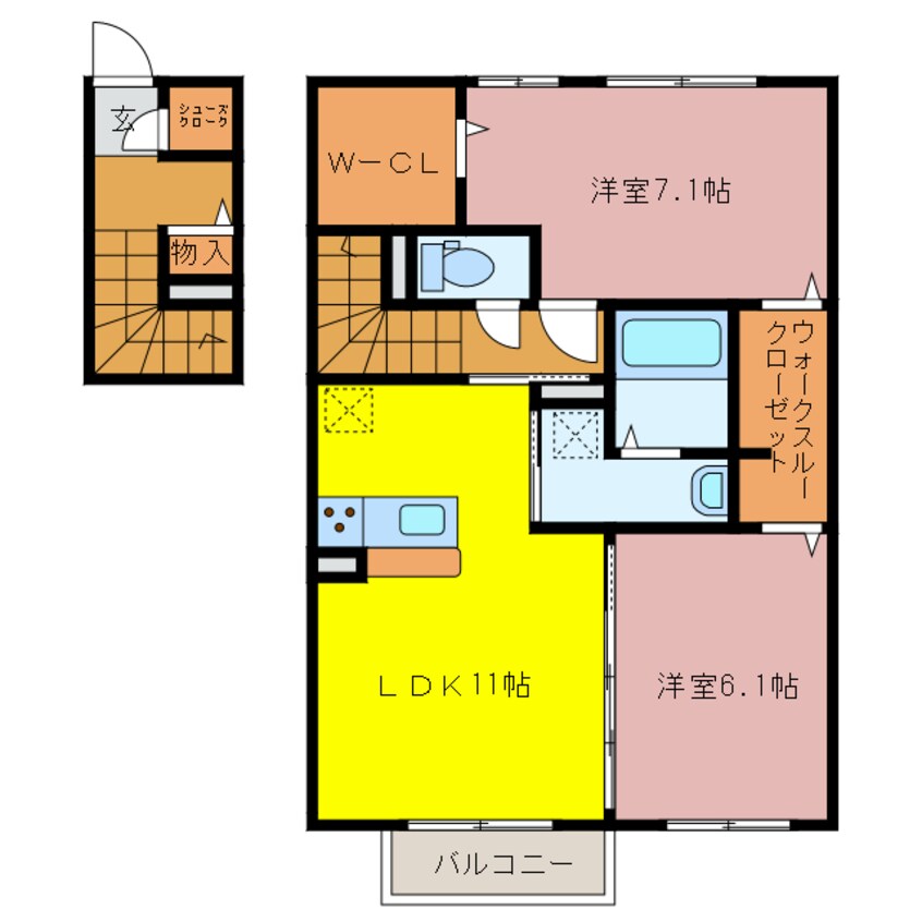 間取図 ステラⅡ