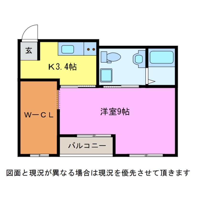 間取図 Ｌ’Ａｂｅｉｌｌｅ