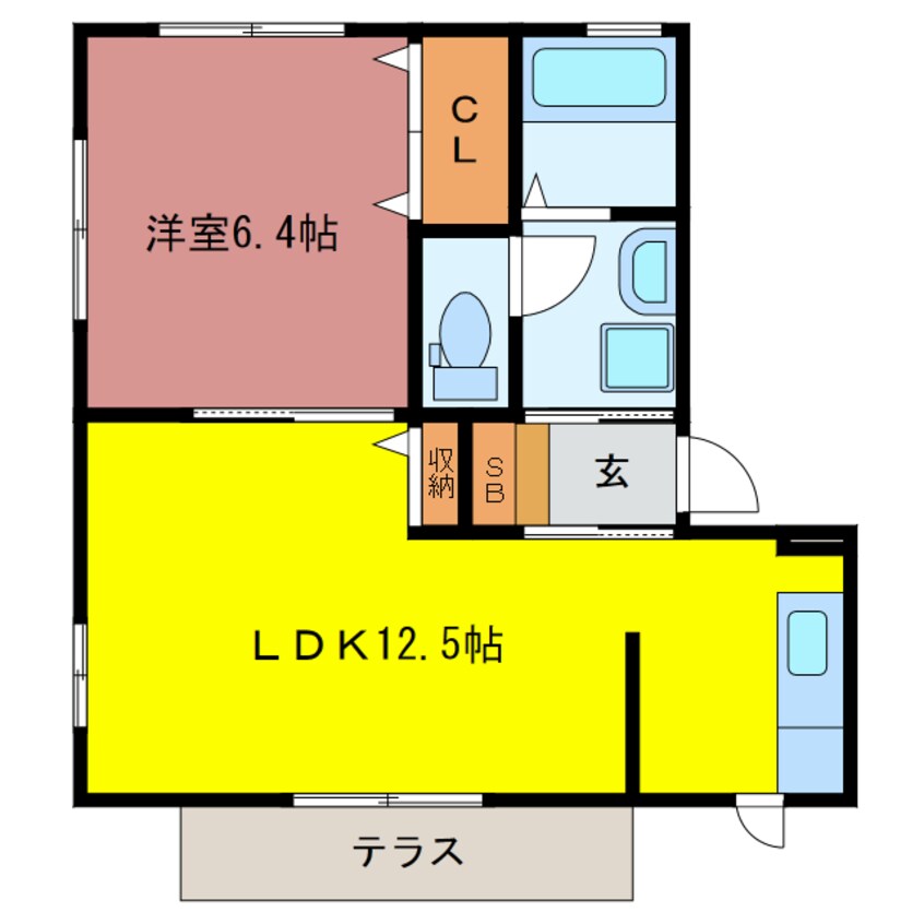 間取図 グレイスＫ