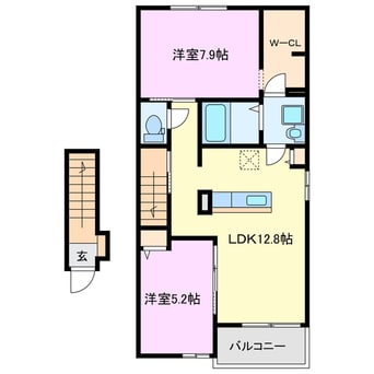 間取図 プリムローズB