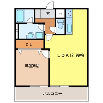 間取図 グランメールⅢ