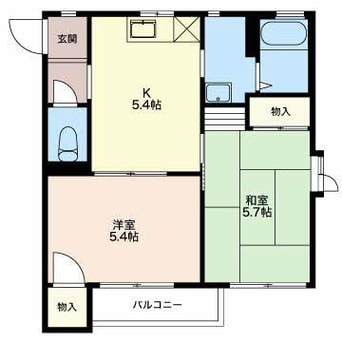 間取図 スプリングタウンKOBA　Ｂ棟