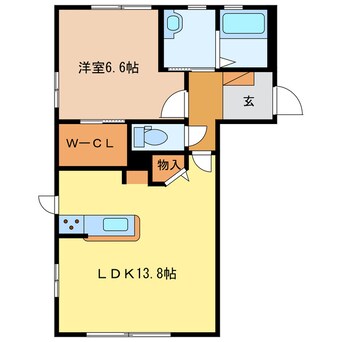 間取図 ウィステリアC棟