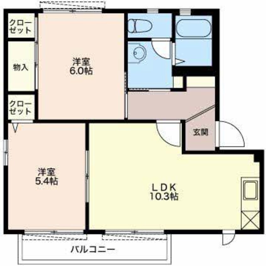 間取図 シュロス十宮