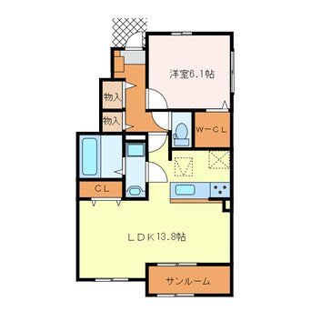 間取図 エムツートリアードⅢ