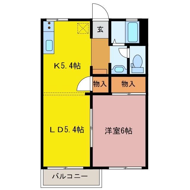 間取り図 タウニー十宮