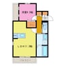 ZIO  LAND 1LDKの間取り